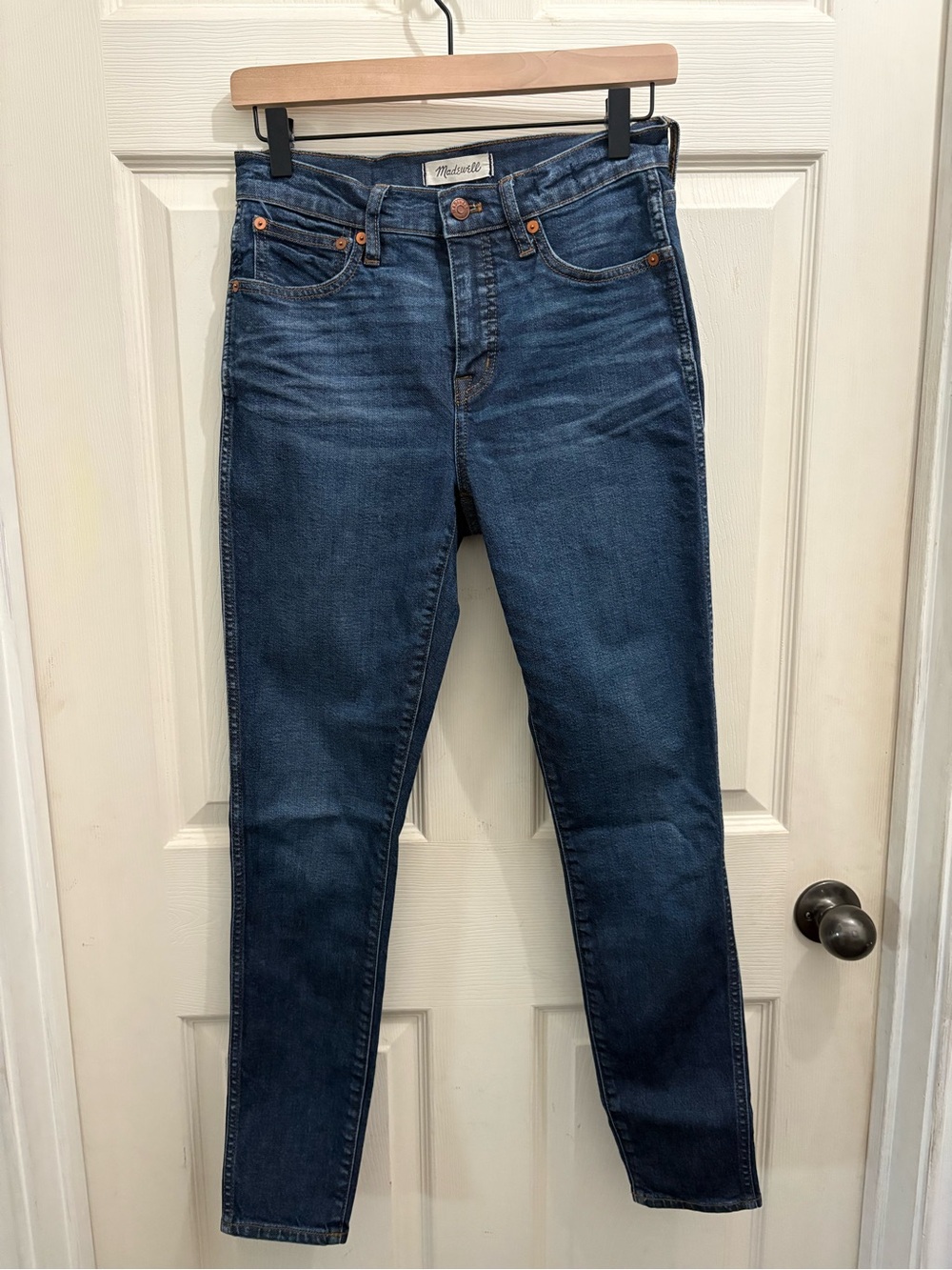 Madewell Dark Blue Women's High-Rise Jeans